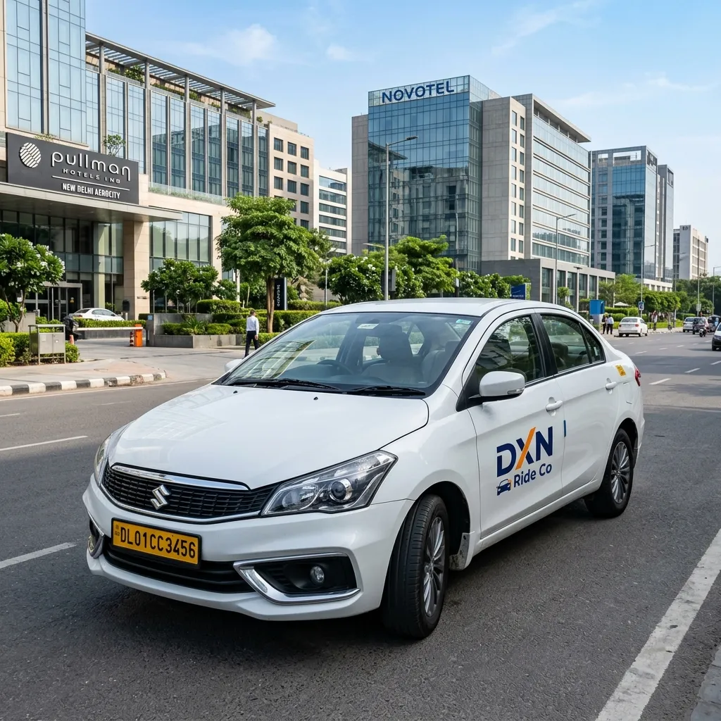 Car Rental with Driver in Delhi NCR — Gurgaon, Noida