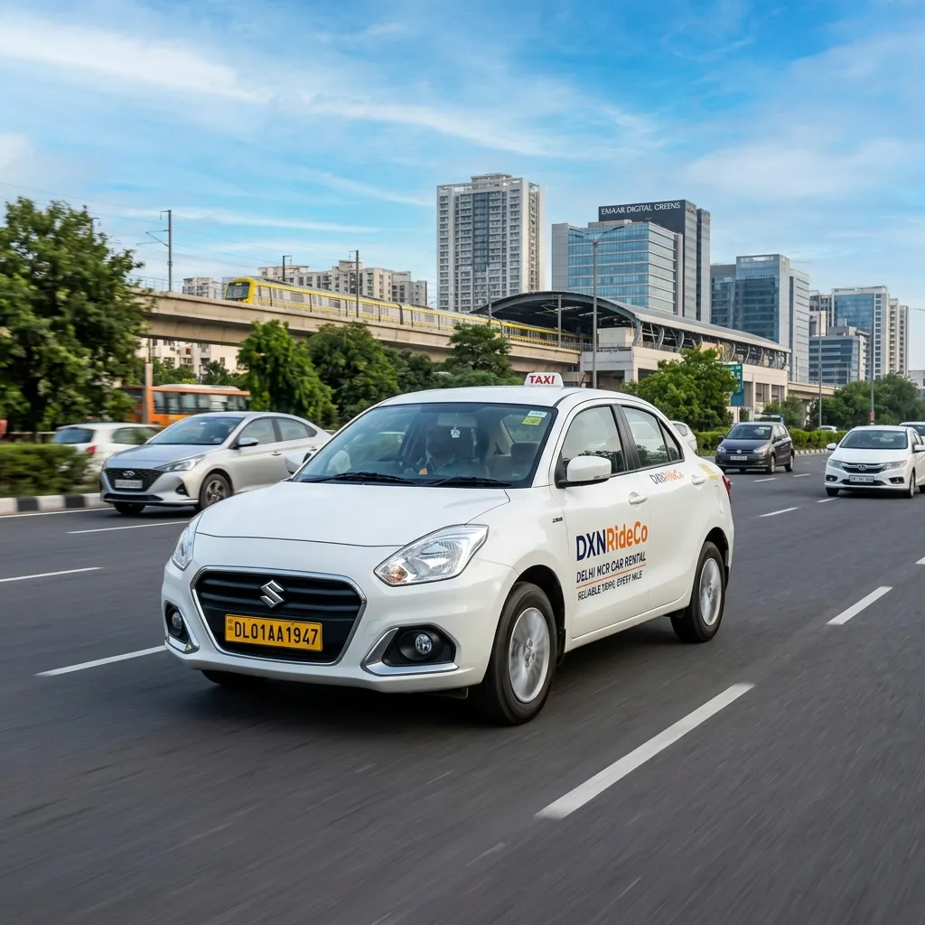 Sedan Taxi in Delhi NCR — Dzire, Etios, Ciaz
