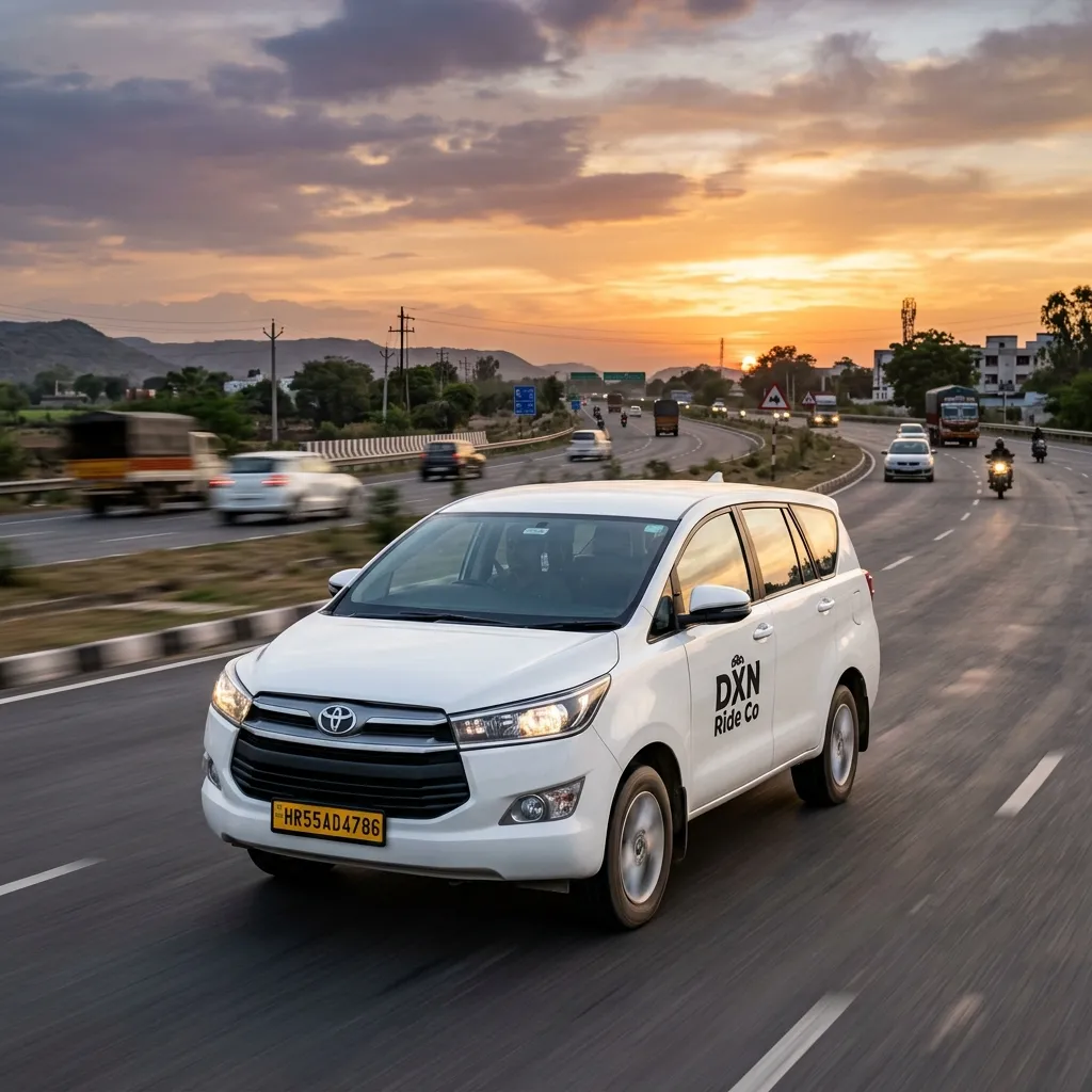 Outstation Cabs from Delhi to Chandigarh, Jaipur, Agra