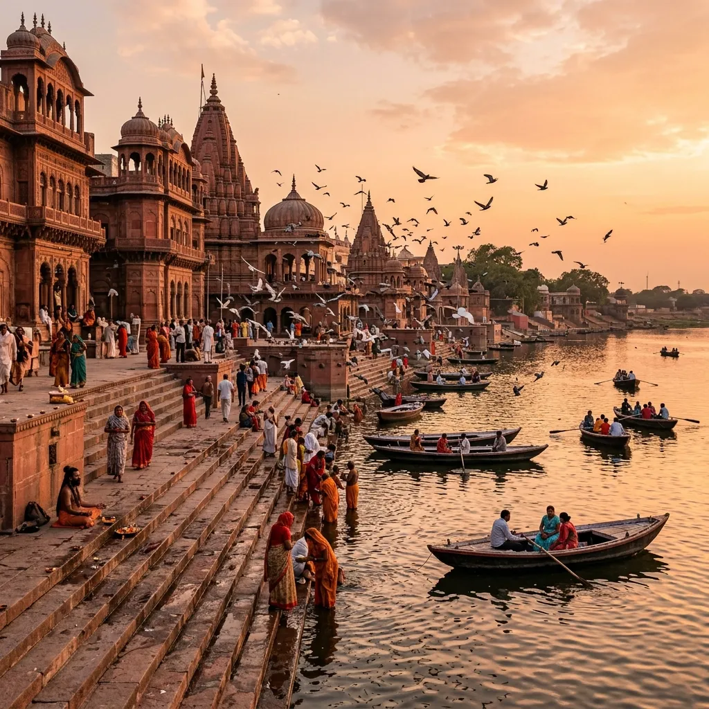 Sightseeing Tour - Ghats in Vrindavan Mathura